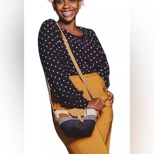 💥PRICE DROP💥 Small Balance Handmade Shoulder Kiondo Sisal Crossbody Bag-NWOT